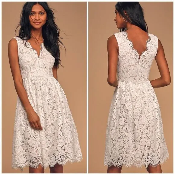 navy blue and cream lace dress Navy and Cream Crochet Top Maxi Dress main image 1